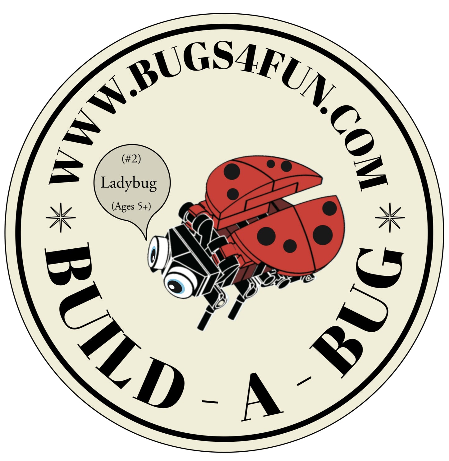 Bugs4Fun Mystery Insect Brick Kit – Educational Mini Build -
