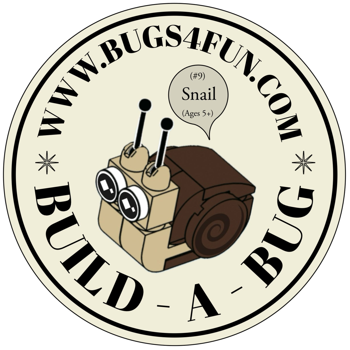 Bugs4Fun Mystery Insect Brick Kit – Educational Mini Build -